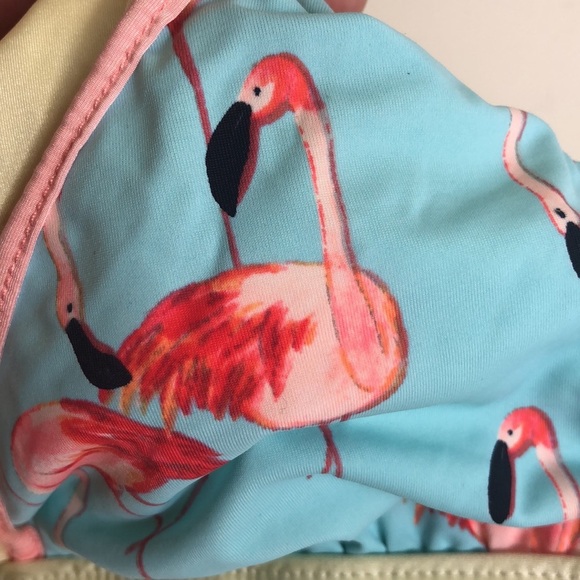 top bikini with flamingos - Picture 2 of 7